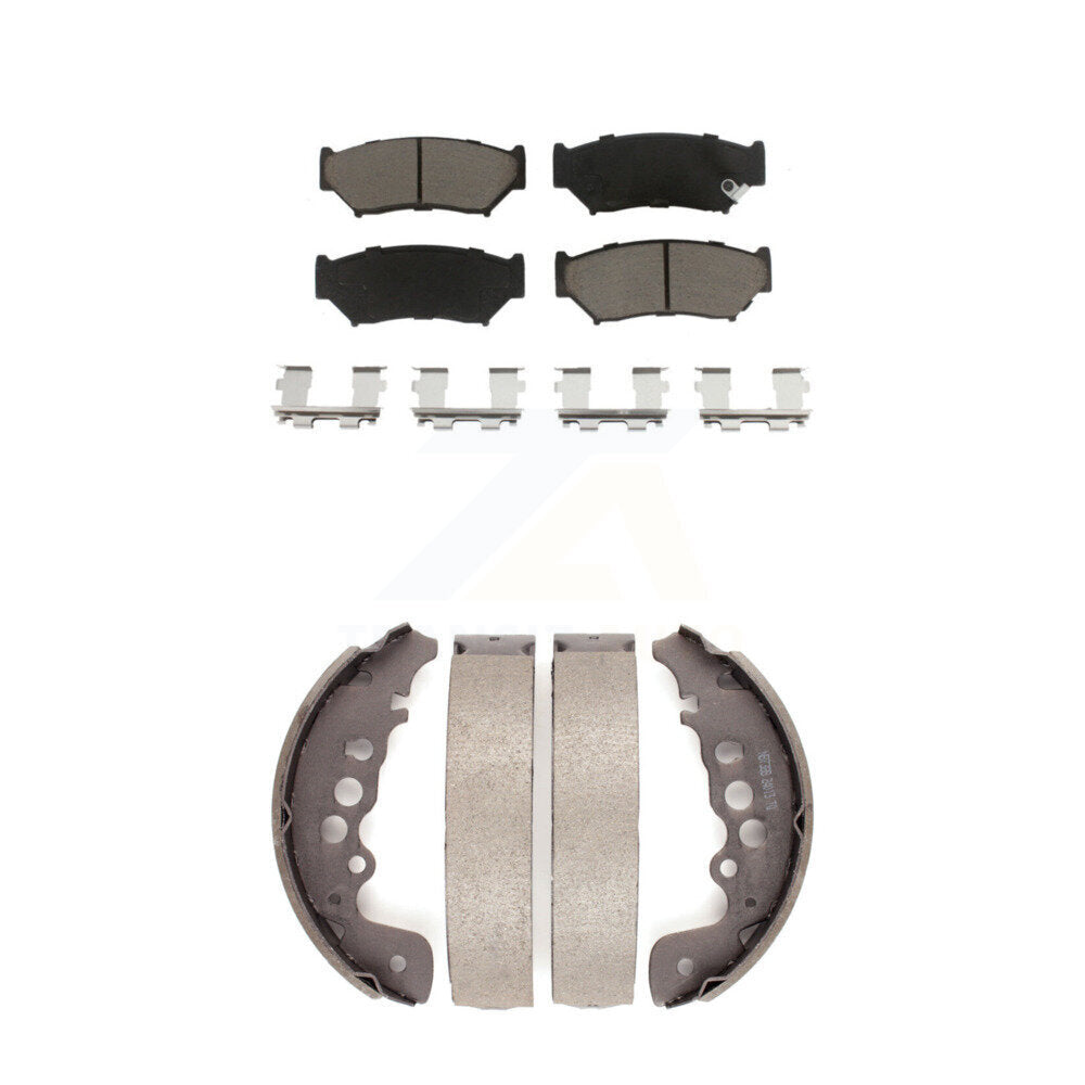 Transit Auto KCN-100460 Disc Brake Pad for 1999-2004 Chevrolet Tracker, Suzuki Vitara - Front and Rear product image