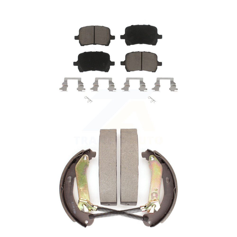 Transit Auto KCN-100462 Disc Brake Pad for 2004-2009 Chevrolet HHR, Chevrolet Malibu, Pontiac G6 - Front and Rear product image