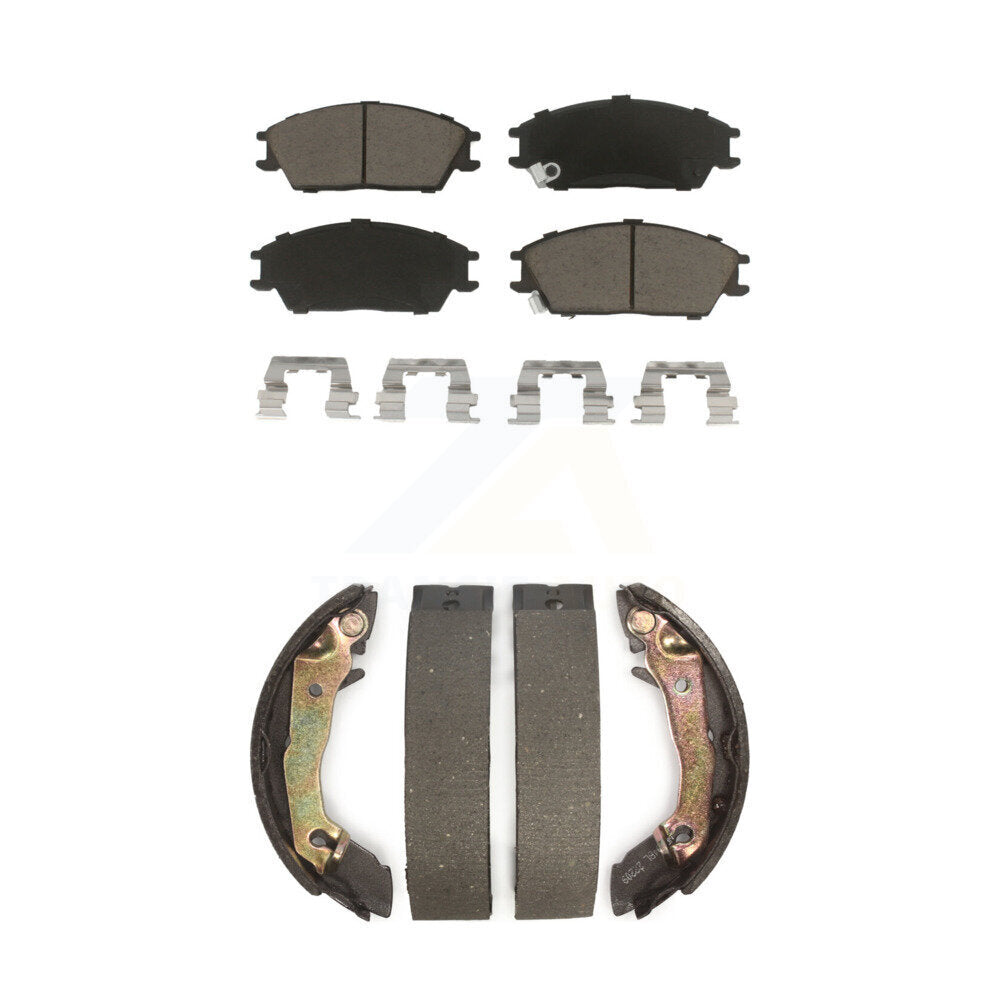 Transit Auto KCN-100463 Disc Brake Pad for 1990-2002 Hyundai Accent, Hyundai Excel, Hyundai Scoupe & more - Front and Rear product image