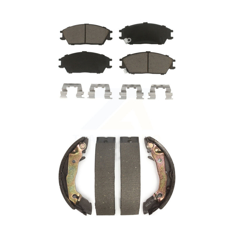 Transit Auto KCN-100463 Disc Brake Pad for 1990-2002 Hyundai Accent, Hyundai Excel, Hyundai Scoupe & more - Front and Rear product image