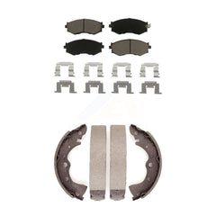 Transit Auto KCN-100472 Disc Brake Pad for 2002-2006 Nissan Sentra - Front and Rear product image