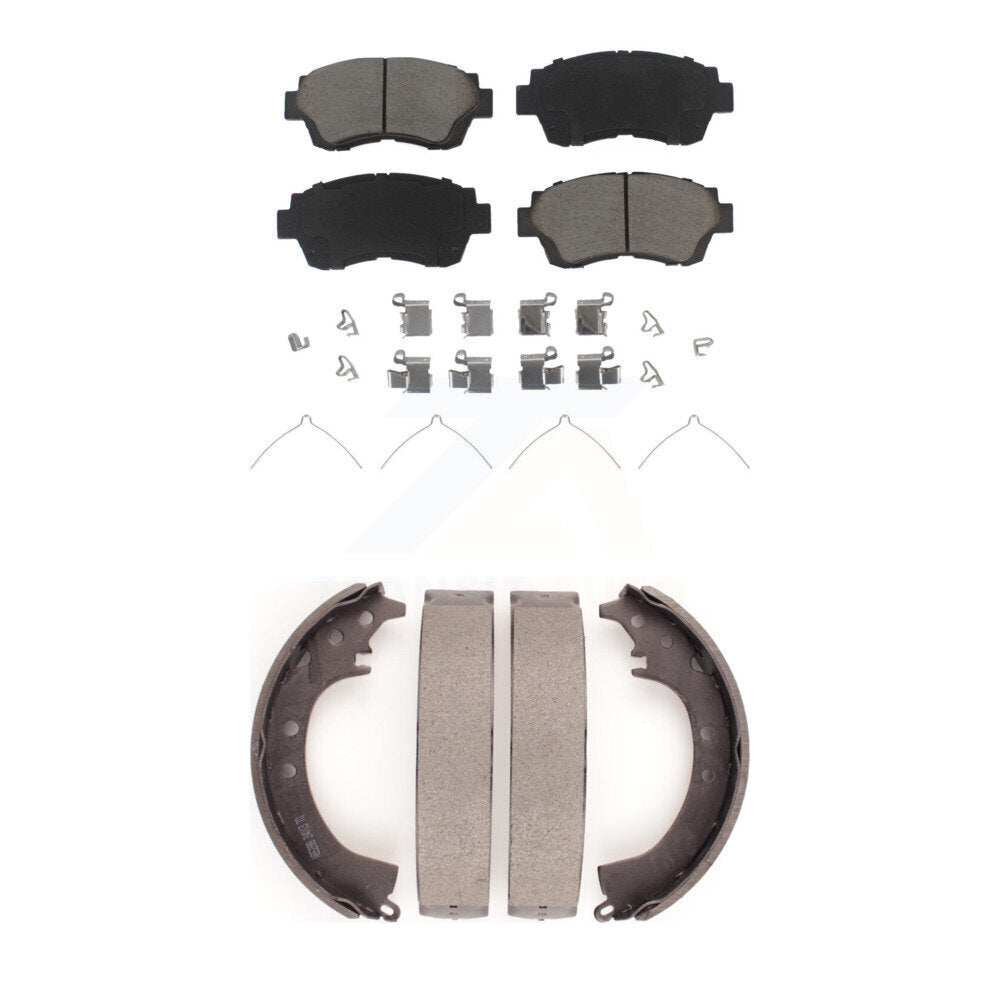 Transit Auto KCN-100476 Disc Brake Pad for 1996-2001 Toyota Camry - Front and Rear product image