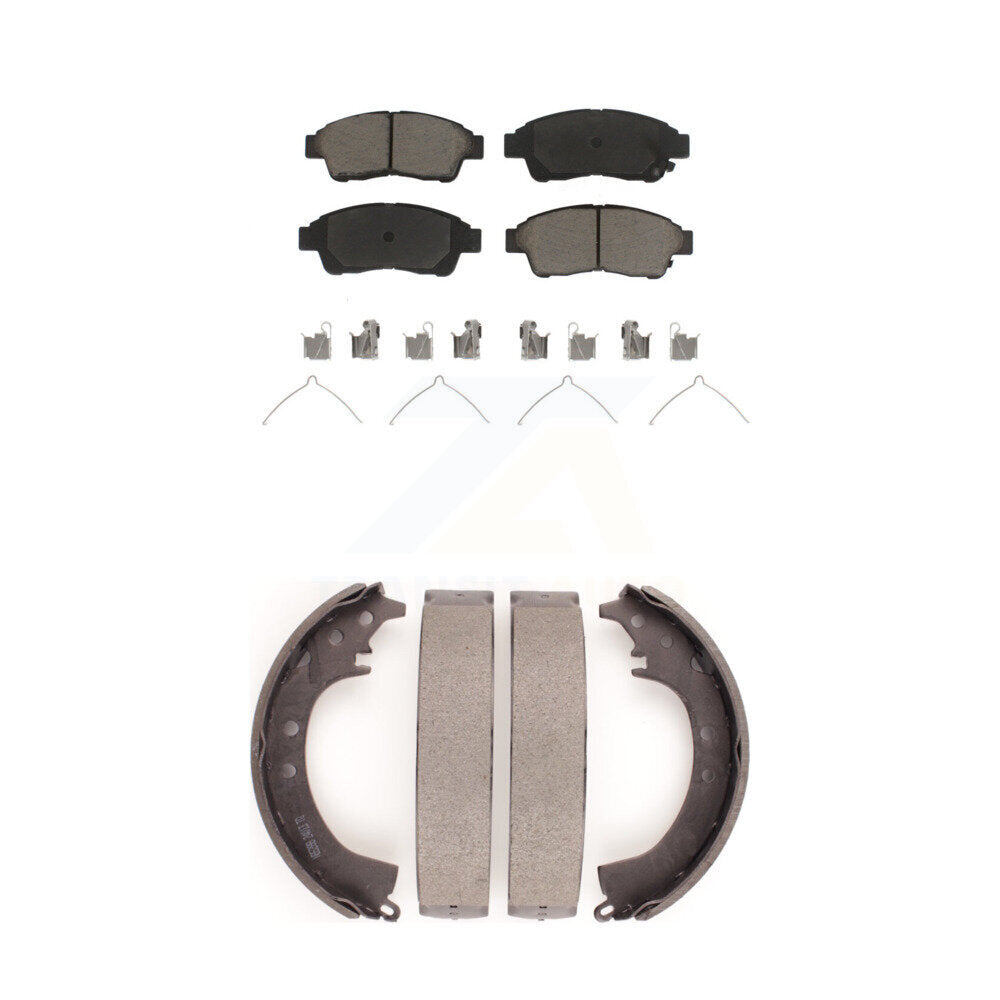 Transit Auto KCN-100477 Disc Brake Pad for 1992-2001 Toyota Camry, Toyota RAV4 - Front and Rear product image