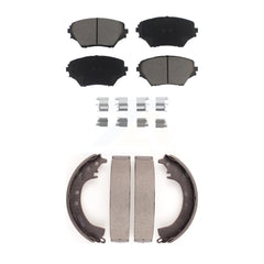 Transit Auto KCN-100479 Disc Brake Pad for 2001-2002 Toyota RAV4 - Front and Rear product image
