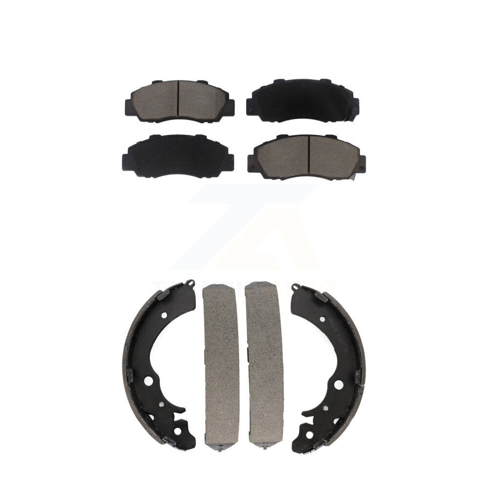 Transit Auto KCN-100483 Disc Brake Pad for 1991-2002 Honda Accord, Honda CR-V - Front and Rear product image
