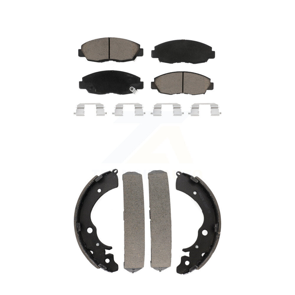 Transit Auto KCN-100484 Disc Brake Pad for 1990-2002 Honda Accord - Front and Rear product image
