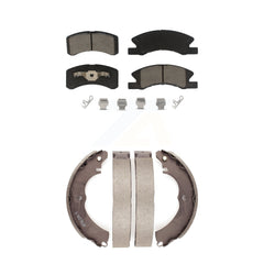 Transit Auto KCN-100489 Disc Brake Pad for 2017-2023 Mitsubishi Mirage, Mitsubishi Mirage G4 - Front and Rear product image