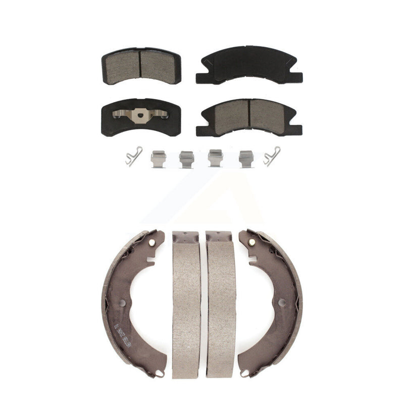 Transit Auto KCN-100489 Disc Brake Pad for 2017-2023 Mitsubishi Mirage, Mitsubishi Mirage G4 - Front and Rear product image