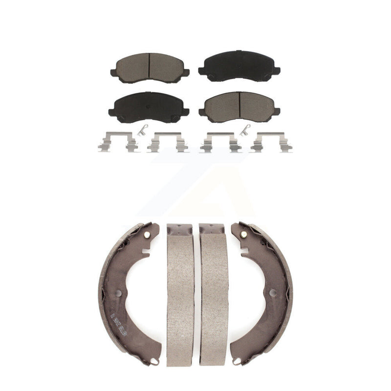 Transit Auto KCN-100490 Disc Brake Pad for 2004-2015 Mitsubishi Lancer - Front and Rear product image