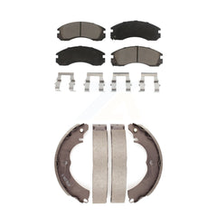 Transit Auto KCN-100491 Disc Brake Pad for 2009-2011 Mitsubishi Lancer - Front and Rear product image