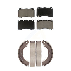Transit Auto KCN-100492 Disc Brake Pad for 2003-2011 Mitsubishi Lancer - Front and Rear product image