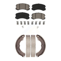 Transit Auto KCN-100493 Disc Brake Pad for 2002-2007 Mitsubishi Lancer - Front and Rear product image