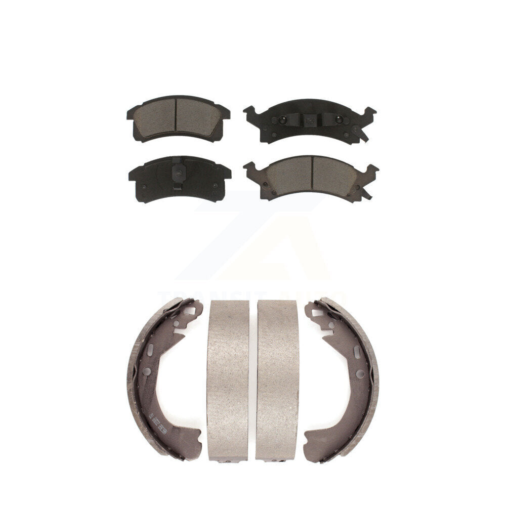 Transit Auto KCN-100753 Disc Brake Pad for 1992-2003 Chevrolet Corsica, Chevrolet Cavalier, Chevrolet Beretta - Front and Rear product image