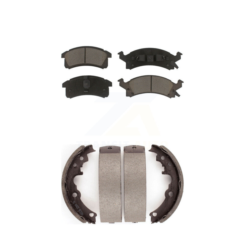 Transit Auto KCN-100754 Disc Brake Pad for 1990-2002 Chevrolet Corsica, Pontiac Sunfire, Chevrolet Beretta & more - Front and Rear product image