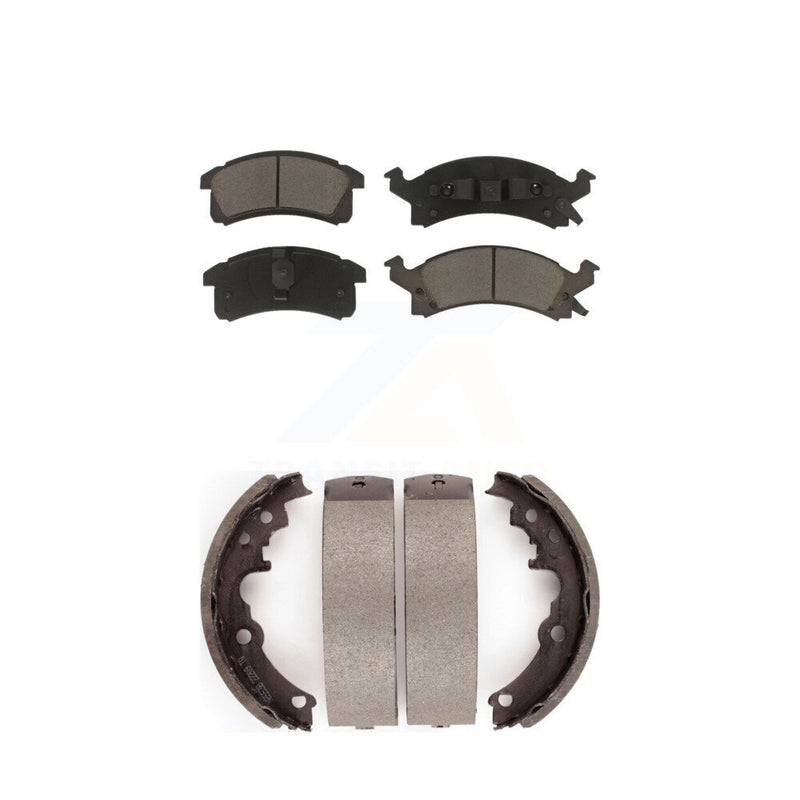 Transit Auto KCN-100754 Disc Brake Pad for 1990-2002 Chevrolet Corsica, Pontiac Sunfire, Chevrolet Beretta & more - Front and Rear product image