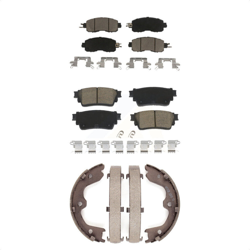 Transit Auto KCN-100758 Disc Brake Pad for 2019-2023 Nissan Altima - Front and Rear product image