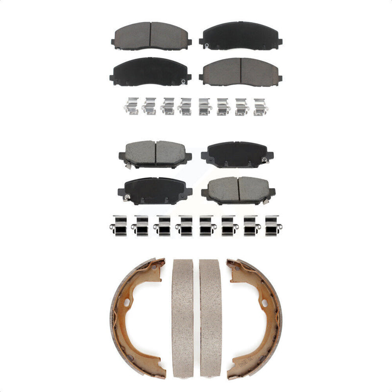 Transit Auto KCN-100759 Disc Brake Pad for 2022 Jeep Wrangler - Front and Rear product image