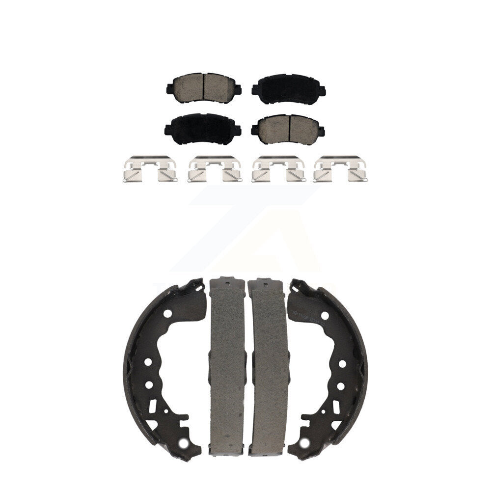 Transit Auto KCN-100760 Disc Brake Pad for 2018-2021 Nissan Kicks, Nissan Versa - Front and Rear product image