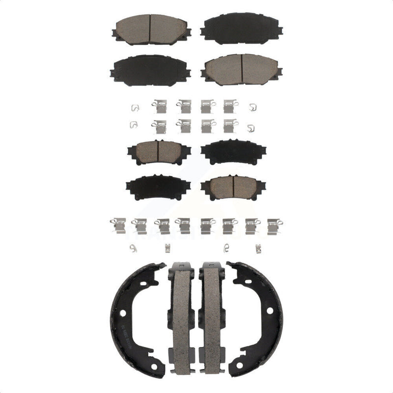 Transit Auto KCN-100762 Disc Brake Pad for 2016-2020 Toyota Mirai - Front and Rear product image