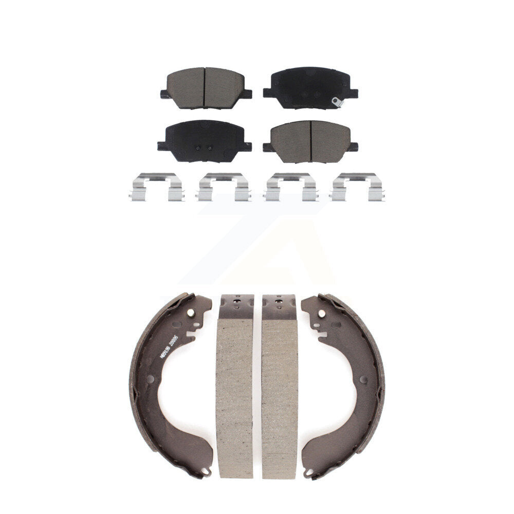 Transit Auto KCN-100765 Disc Brake Pad for 2017 Jeep Compass - Front and Rear product image