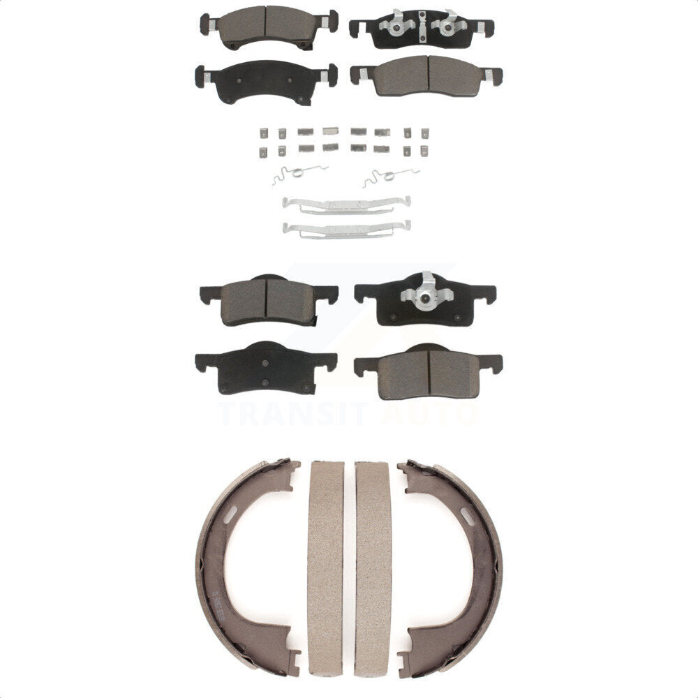 Transit Auto KCN-100768 Disc Brake Pad for 2002 Ford Expedition - Front and Rear product image
