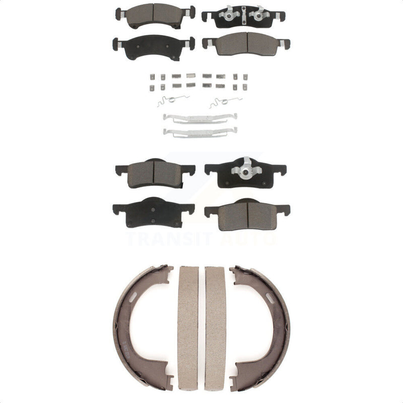 Transit Auto KCN-100768 Disc Brake Pad for 2002 Ford Expedition - Front and Rear product image