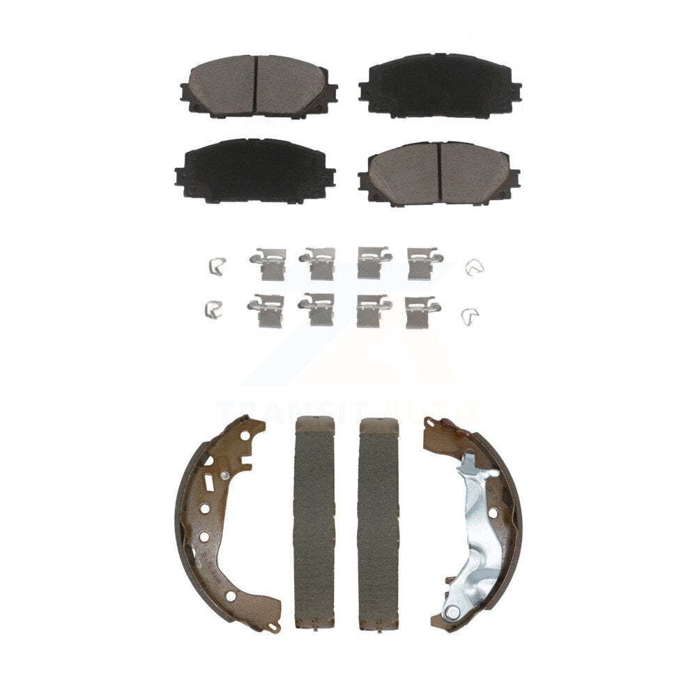 Transit Auto KCN-100772 Disc Brake Pad for 2014-2018 Toyota Yaris - Front and Rear product image