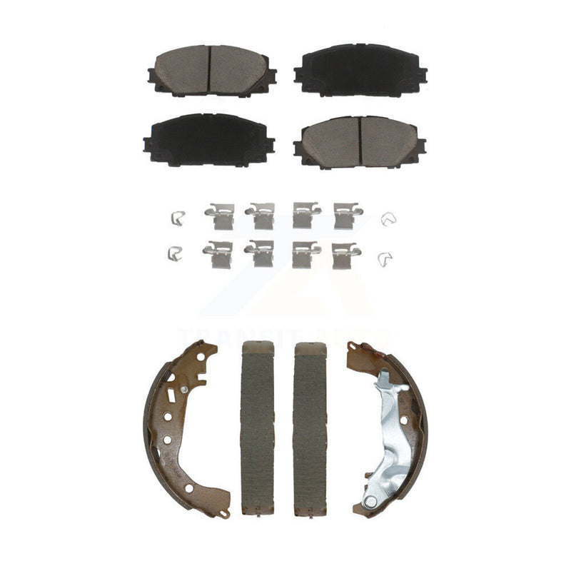 Transit Auto KCN-100772 Disc Brake Pad for 2014-2018 Toyota Yaris - Front and Rear product image