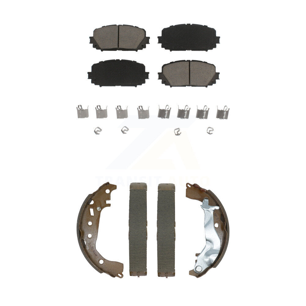 Transit Auto KCN-100773 Disc Brake Pad for 2015-2018 Toyota Yaris - Front and Rear product image