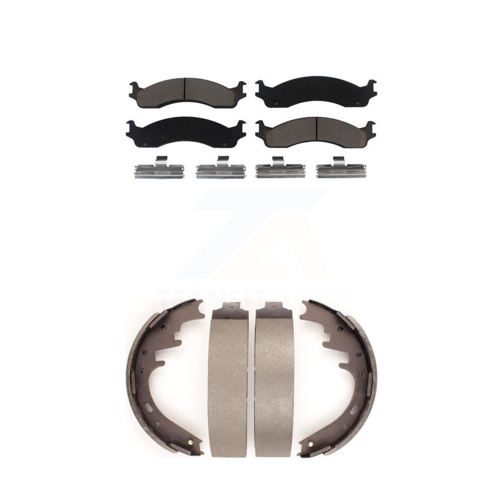 Transit Auto KCN-100775 Disc Brake Pad for 1998-2002 Dodge Ram 2500 Van, Dodge B2500, Dodge B3500 - Front and Rear product image