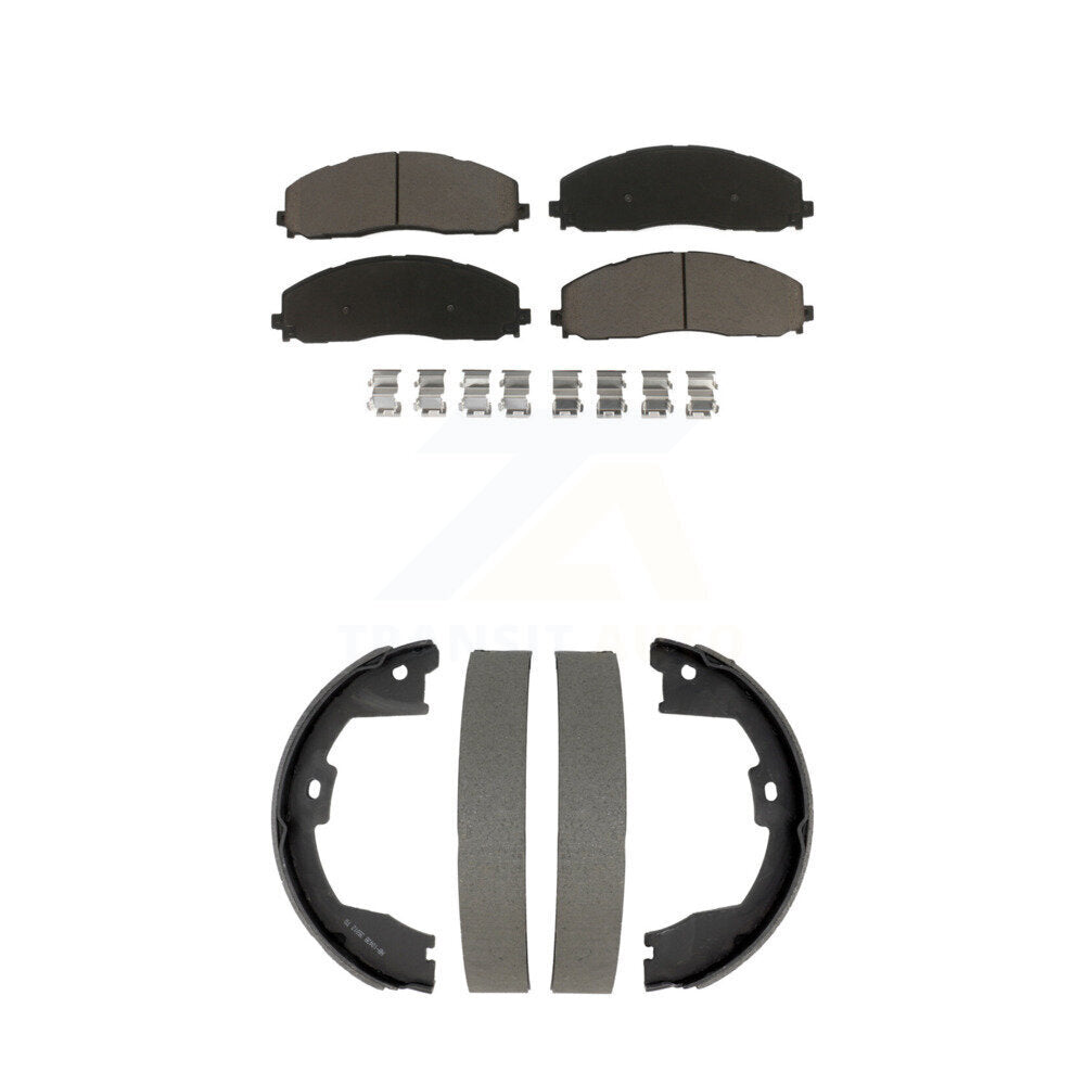 Transit Auto KCN-100776 Disc Brake Pad for 2013-2022 Ford F-250 Super Duty, Ford F-350 Super Duty, Ford F-450 Super Duty - Front and Rear product image