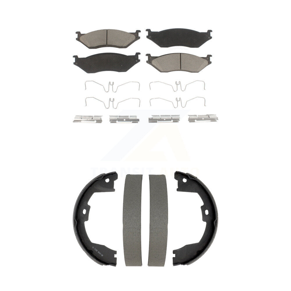 Transit Auto KCN-100777 Disc Brake Pad for 2013-2016 Ford F-450 Super Duty - Front and Rear product image
