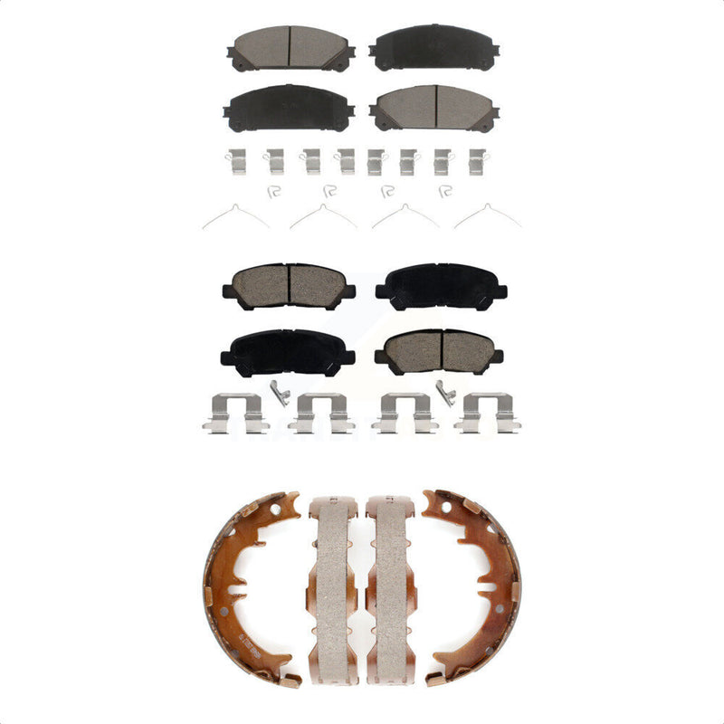 Transit Auto KCN-100783 Disc Brake Pad for 2008-2013 Toyota Highlander - Front and Rear product image