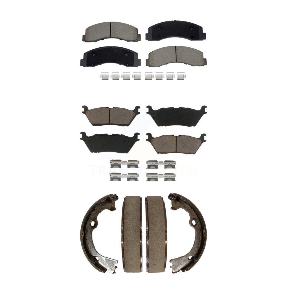 Transit Auto KCN-100787 Disc Brake Pad for 2018-2020 Ford F-150 - Front and Rear product image