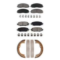 Transit Auto KCN-100788 Disc Brake Pad for 2018-2022 Jeep Wrangler - Front and Rear product image
