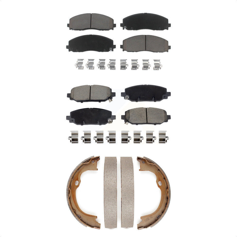 Transit Auto KCN-100788 Disc Brake Pad for 2018-2022 Jeep Wrangler - Front and Rear product image