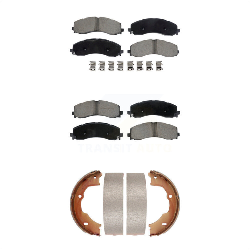 Transit Auto KCN-100789 Disc Brake Pad for 2021 Ram 3500 - Front and Rear product image