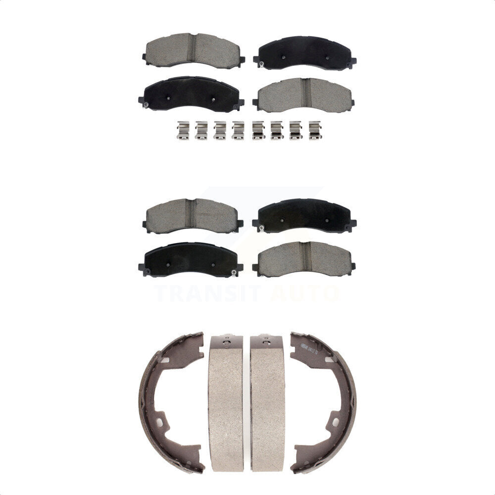 Transit Auto KCN-100790 Disc Brake Pad for 2019-2021 Ram 2500, Ram 3500 - Front and Rear product image