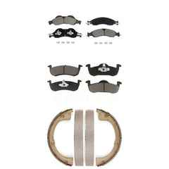Transit Auto KCN-100791 Disc Brake Pad for 2007-2009 Ford Expedition, Lincoln Navigator - Front and Rear product image