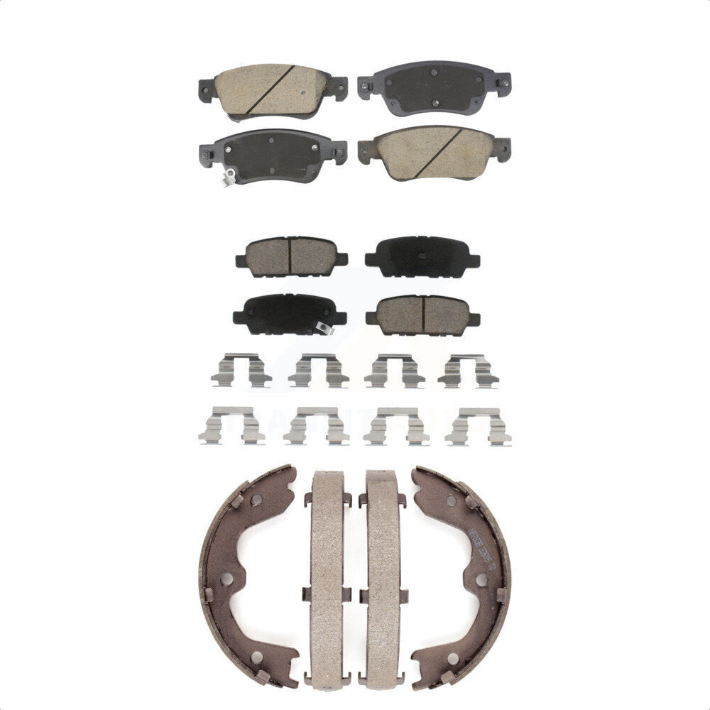 Transit Auto KCN-100794 Disc Brake Pad for 2007-2014 INFINITI Q60, INFINITI G35 - Front and Rear product image