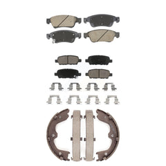 Transit Auto KCN-100794 Disc Brake Pad for 2007-2014 INFINITI Q60, INFINITI G35 - Front and Rear product image
