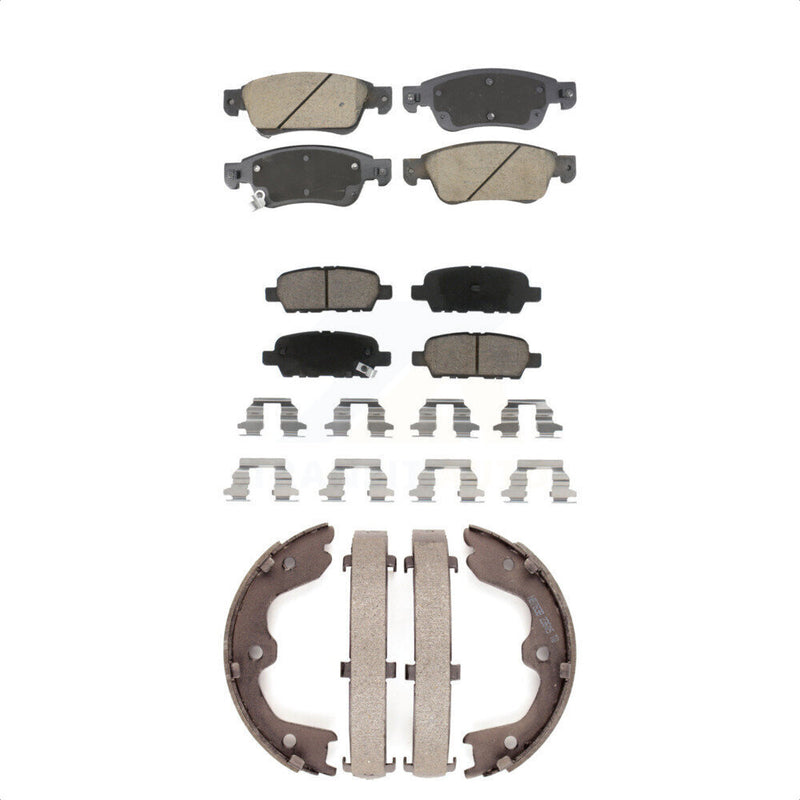 Transit Auto KCN-100794 Disc Brake Pad for 2007-2014 INFINITI Q60, INFINITI G35 - Front and Rear product image
