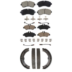 Transit Auto KCN-100795 Disc Brake Pad for 2007-2014 Freightliner Sprinter 3500, Dodge Sprinter 3500 - Front and Rear product image