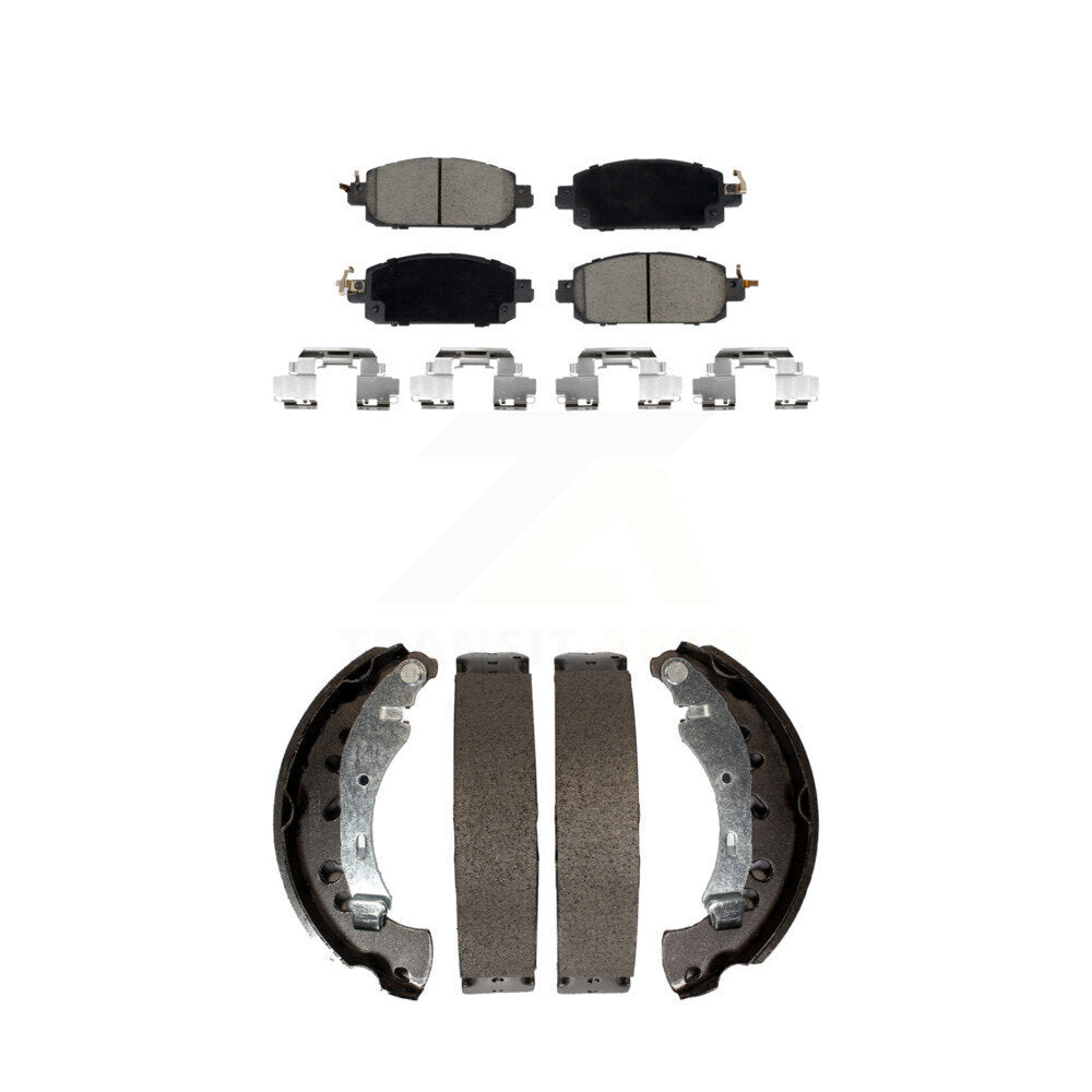 Transit Auto KCN-100797 Disc Brake Pad for 2020-2023 Nissan Sentra - Front and Rear product image