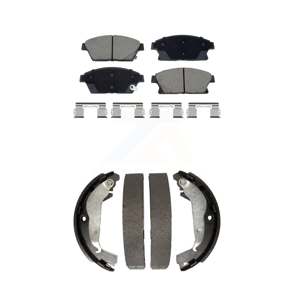 Transit Auto KCN-100798 Disc Brake Pad for 2014-2015 Chevrolet Cruze - Front and Rear product image