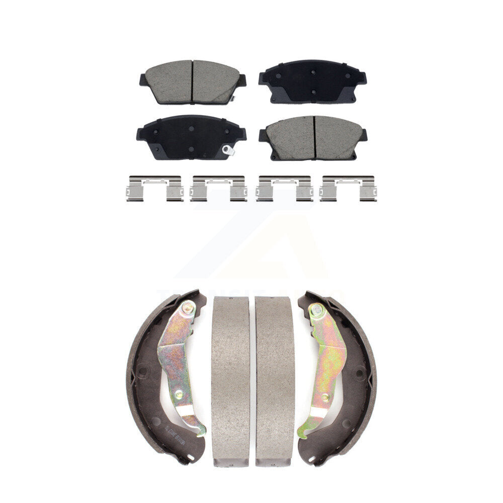 Transit Auto KCN-100800 Disc Brake Pad for 2013-2017 Chevrolet Trax - Front and Rear product image