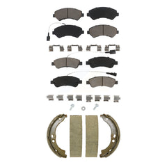 Transit Auto KCN-100805 Disc Brake Pad for 2014-2020 Ram ProMaster 1500, Ram ProMaster 2500, Ram ProMaster 3500 - Front and Rear product image