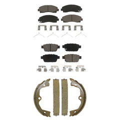 Transit Auto KCN-100806 Disc Brake Pad for 2009-2014 Acura TL - Front and Rear product image