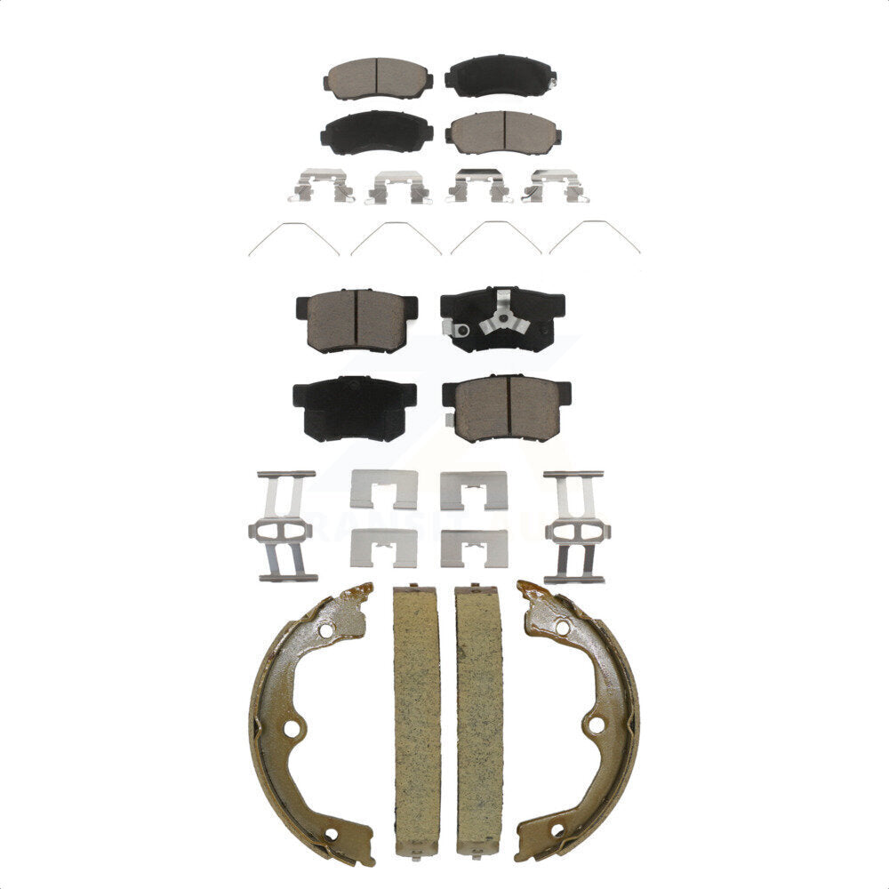 Transit Auto KCN-100807 Disc Brake Pad for 2011-2015 Honda Crosstour, Honda Accord Crosstour - Front and Rear product image