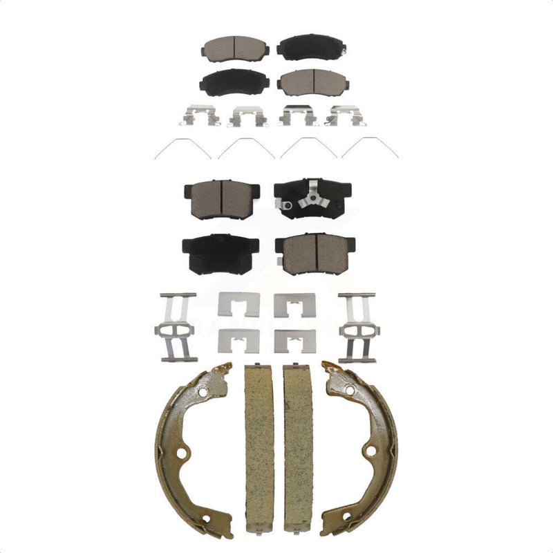 Transit Auto KCN-100807 Disc Brake Pad for 2011-2015 Honda Crosstour, Honda Accord Crosstour - Front and Rear product image